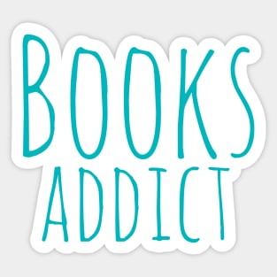 books addict Sticker